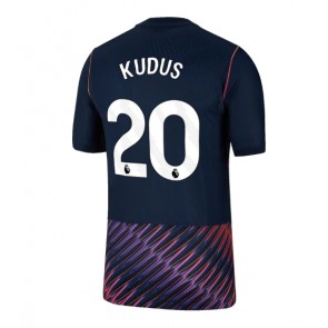 Tottenham Hotspur Mohammed Kudus #20 Udebanetrøje 2026-27 Kortærmet